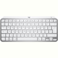 Клавіатура бездротова Logitech MX Keys Mini For Mac Minimalist Wireless Illuminated Pale Grey (920-010526)
