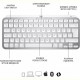 Клавіатура бездротова Logitech MX Keys Mini For Mac Minimalist Wireless Illuminated Pale Grey (920-010526)