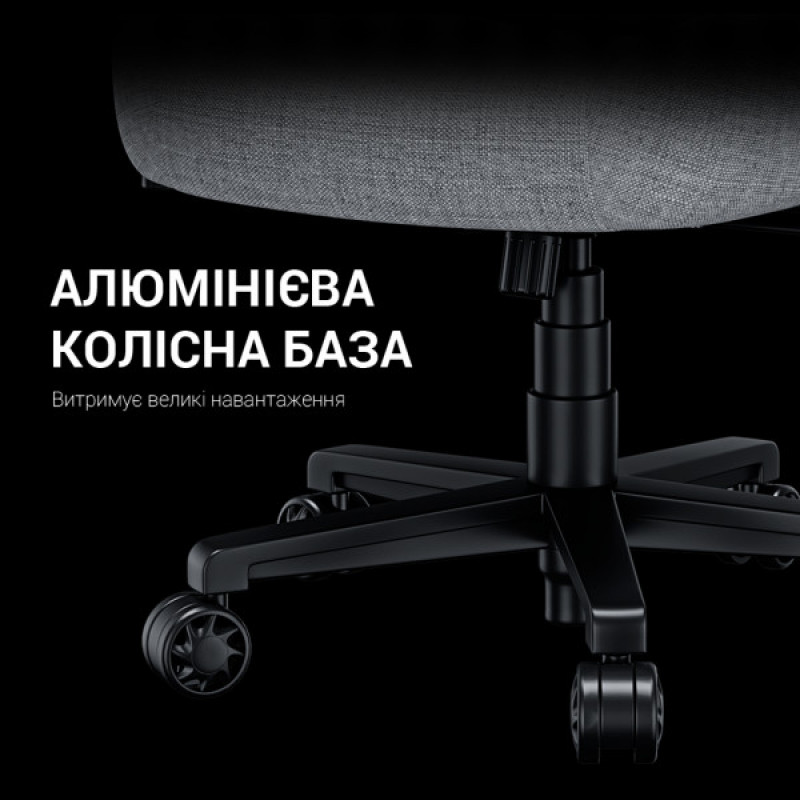 Кресло игровое Anda Seat Phantom 3 Pro Fabric Dark Gray Size L (AD18YC-06-GB-F)