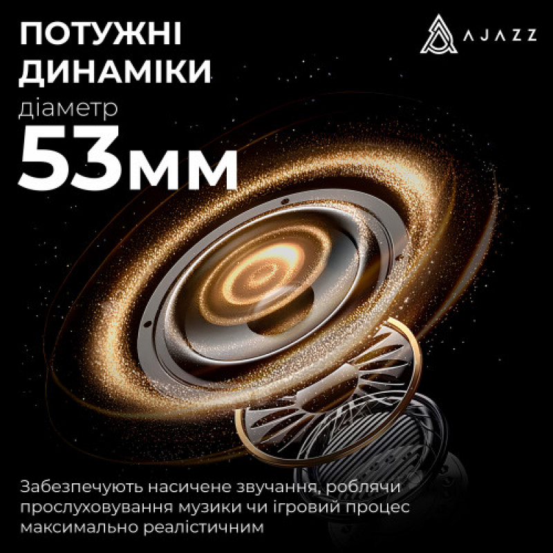 Bluetooth-гарнитура Ajazz AHM08 MAX 3-Mode White (AHM08-MAX-PWB)