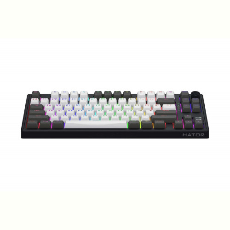 Клавиатура беспроводная Hator Skyfall 80 Wireless Grey-Black (HTK4180UA)
