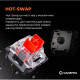 Клавиатура GamePro MK130R Red Swich Hot-Swap RGB Black