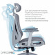 Крісло офісне Officepro Atlas OC630G-DG-DG