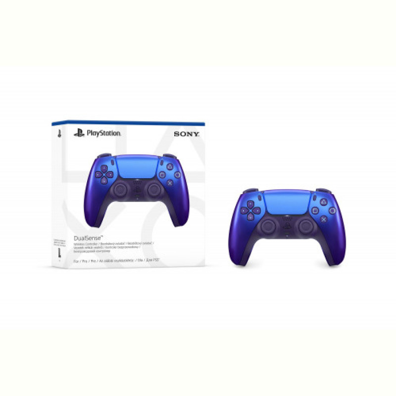 Геймпад беспроводной Sony PlayStation 5 DualSense Chrome Indigo (1000050597)