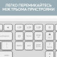 Комплект (клавиатура, мышь) беспроводной Logitech Signature Slim Combo MK950 OffWhite (920-012491)