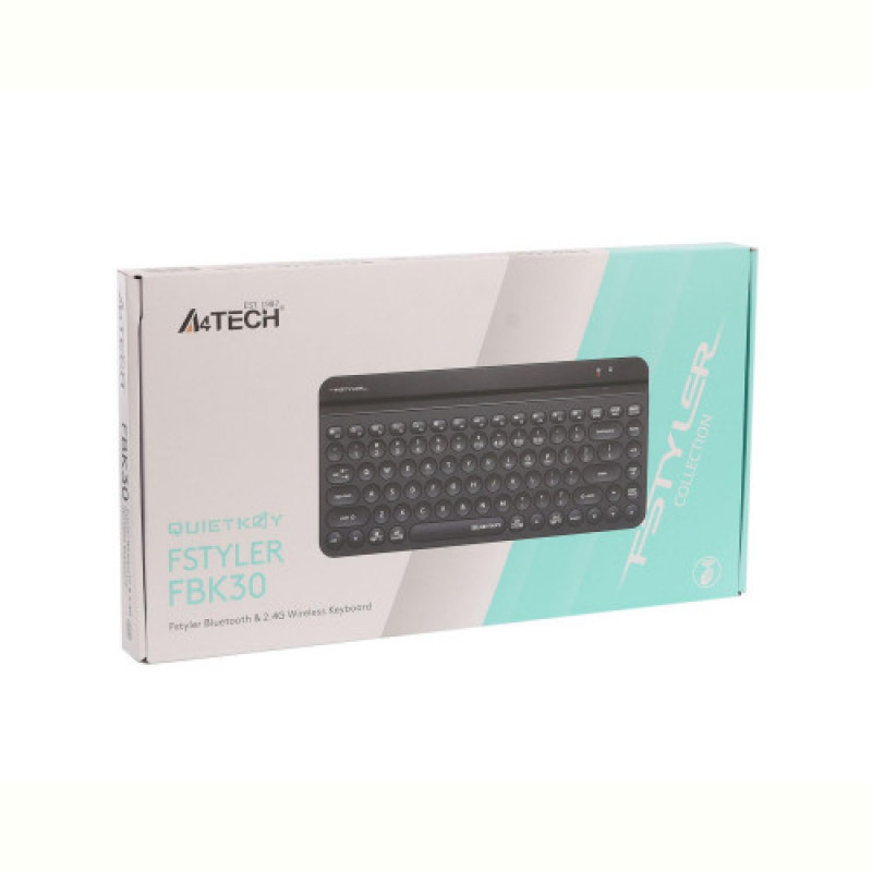 Клавіатура бездротова A4Tech FBK30 Black
