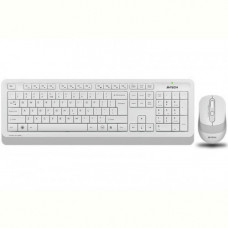 Комплект (клавіатура, мишка) бездротовий A4Tech Fstyler FG1010 White USB