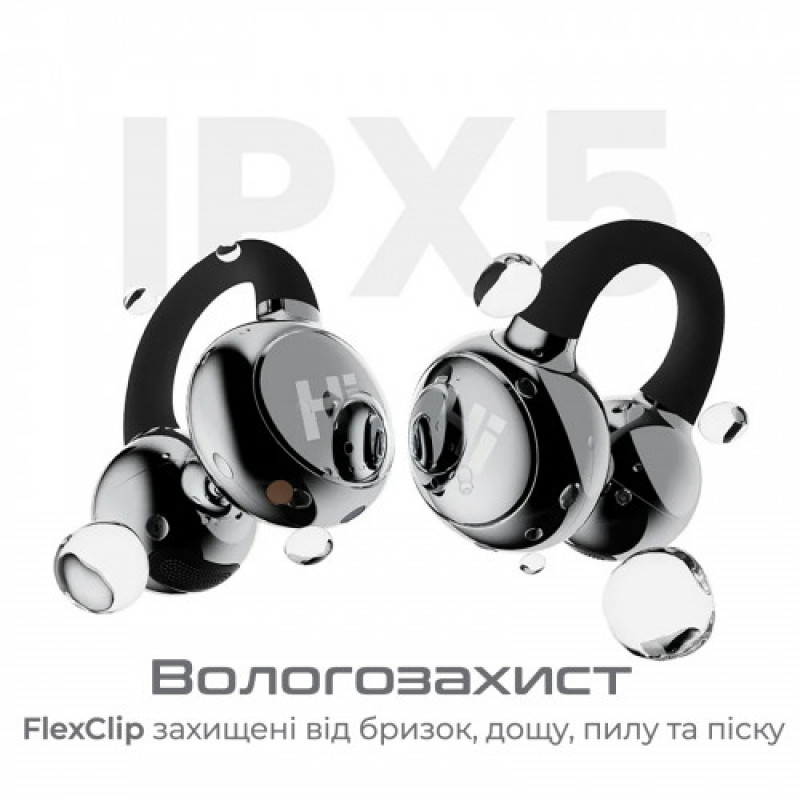 Bluetooth-гарнітура HiFuture Flexclip Black