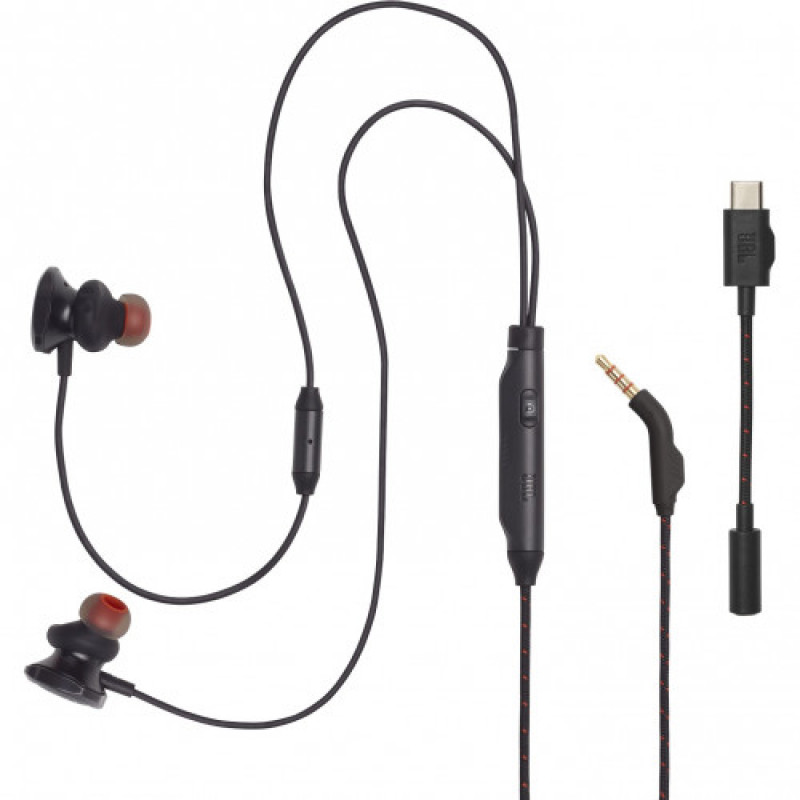 Гарнiтура JBL Quantum 50C Black (JBLQTUM50CBLK)