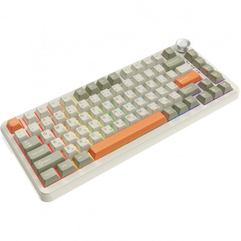 Клавиатура беспроводная Ajazz AK820 Max Flying Fish Switch Retro Colour (AK820MAX-FF-R)