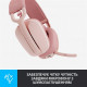 Bluetooth-гарнитура Logitech Zone Vibe 100 Wireless Rose (981-001224)
