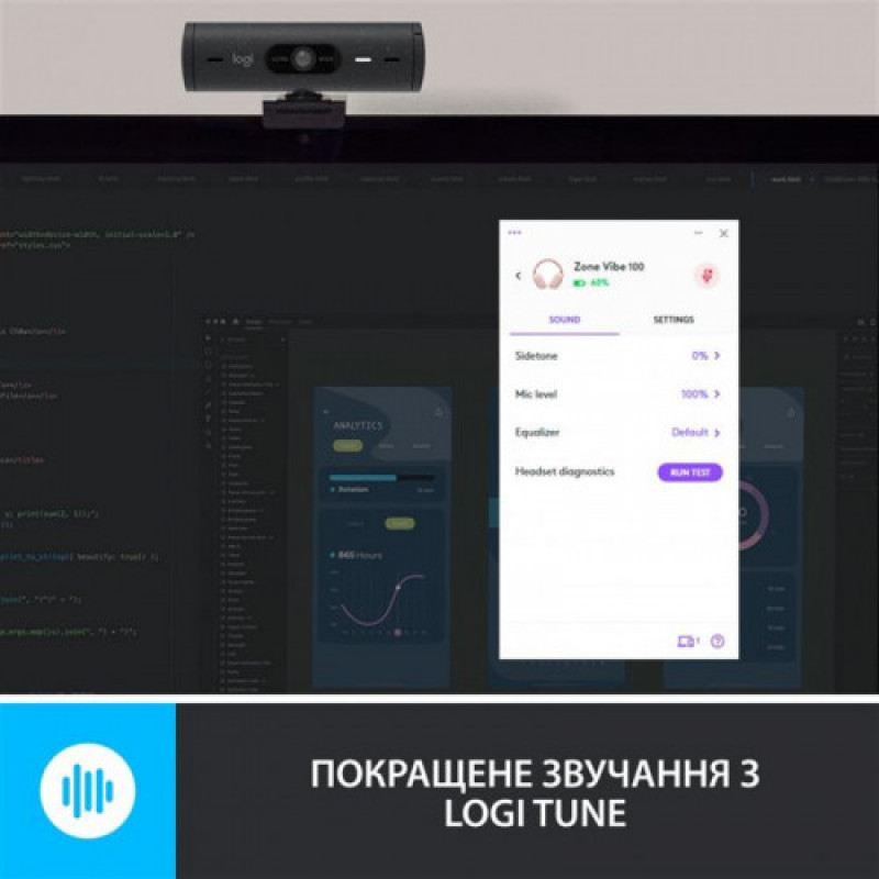 Bluetooth-гарнитура Logitech Zone Vibe 100 Wireless Rose (981-001224)