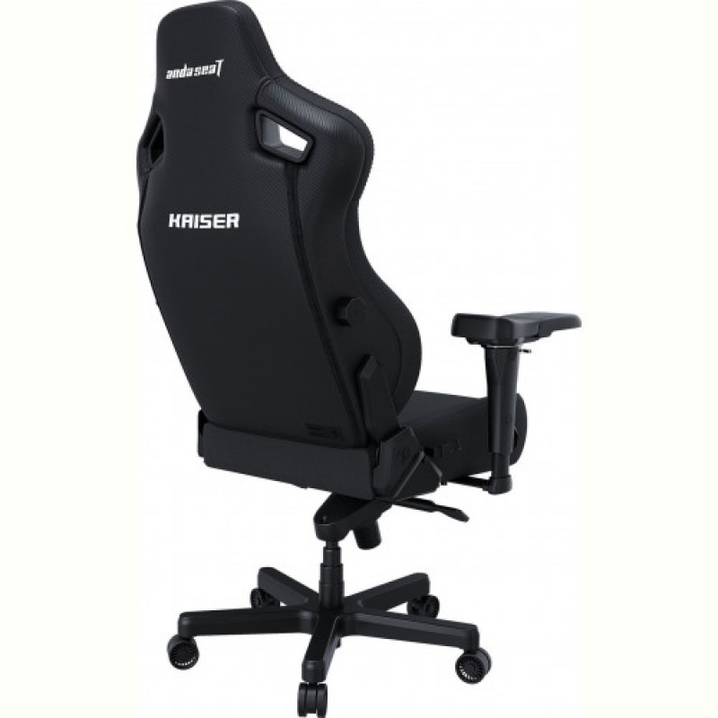 Крісло для геймерів Anda Seat Kaiser 4 Size XL Fabric Black (AD12YDDC-XLL-20-B-CF)