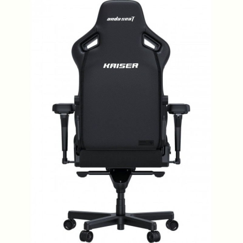 Крісло для геймерів Anda Seat Kaiser 4 Size XL Fabric Black (AD12YDDC-XLL-20-B-CF)