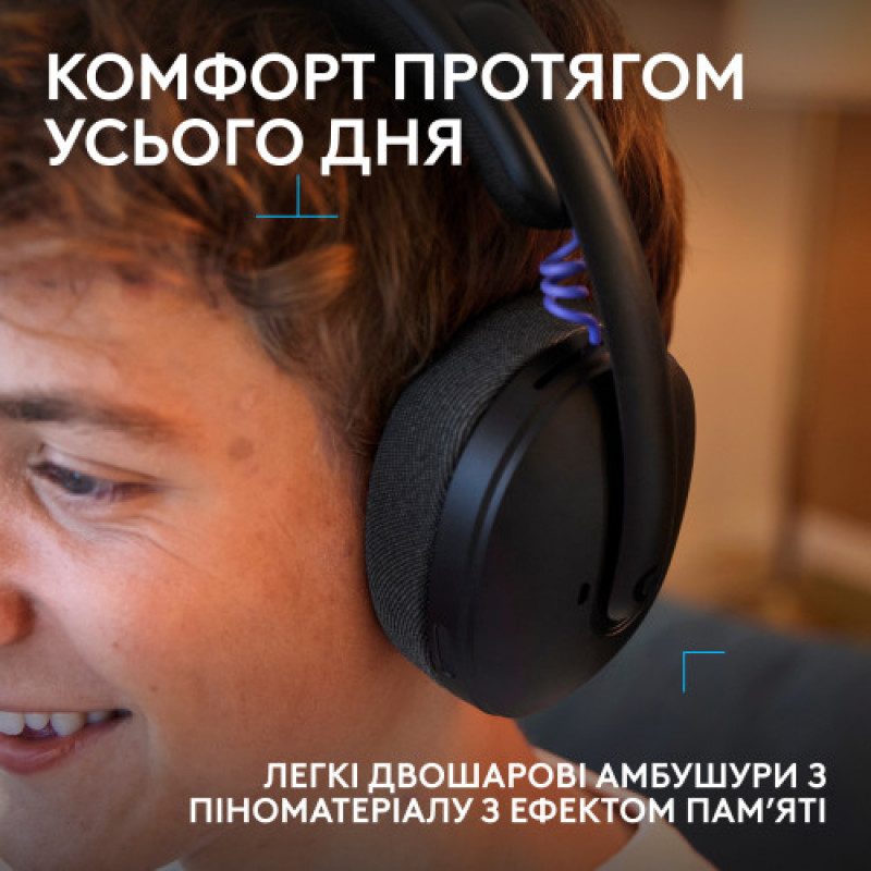 Гарнитура Logitech G325 Lightspeed Black (981-001524)