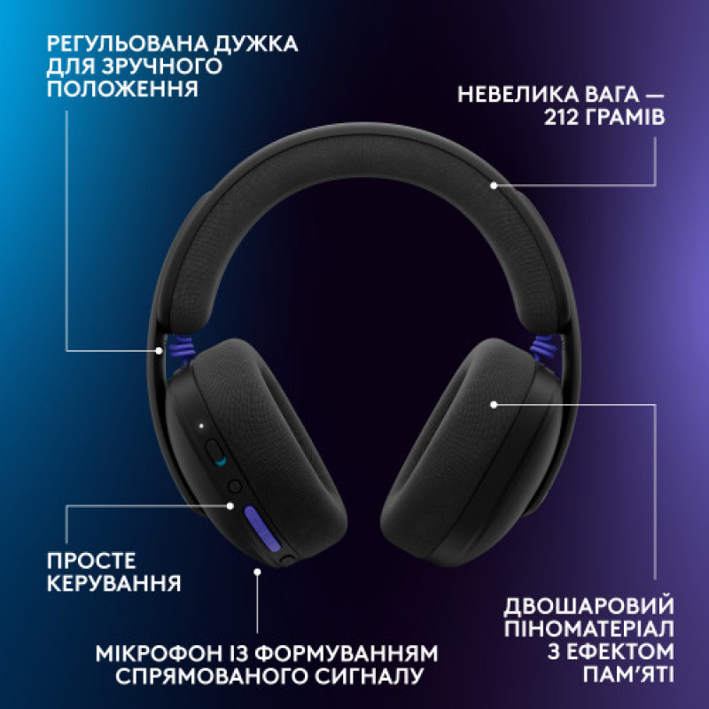 Гарнитура Logitech G325 Lightspeed Black (981-001524)
