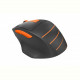 Миша бездротова A4Tech FG30 Black/Orange USB