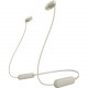 Bluetooth-гарнітура Sony WI-C100 Beige (WIC100C.CE7)