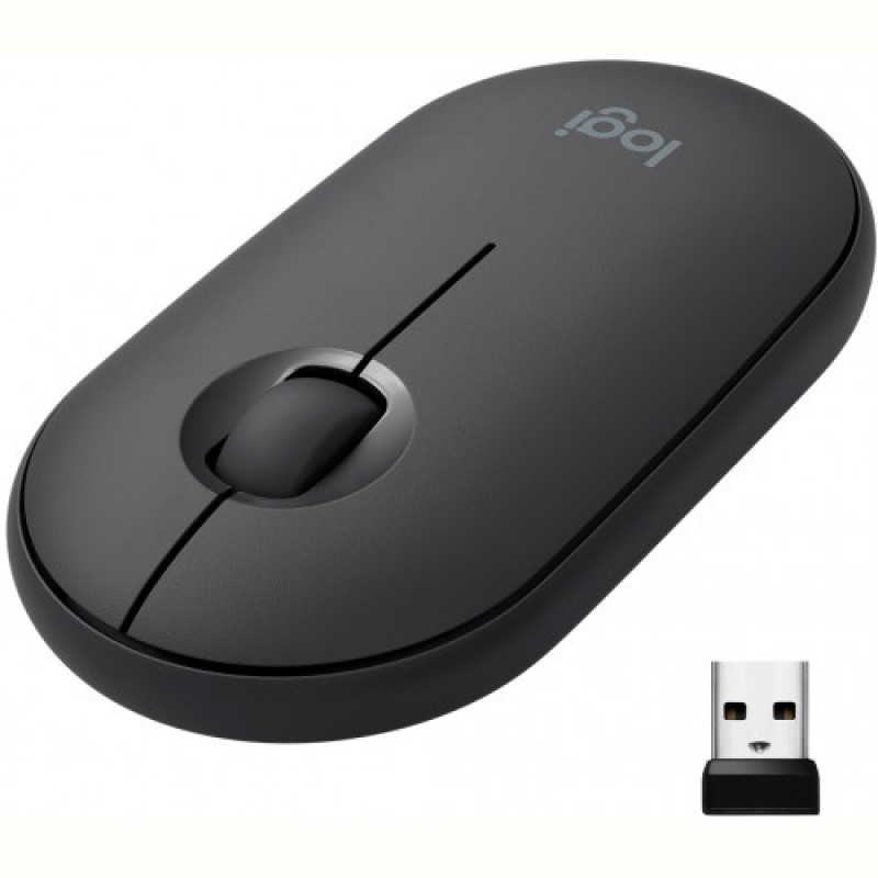 Миша бездротова Logitech Pebble M350 (910-005718) Black USB