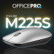 Миша OfficePro M225S Silent Click Wireless Silver