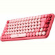 Клавiатура бездротова Logitech Pop Wireless Heartbreaker Rose (920-010737)