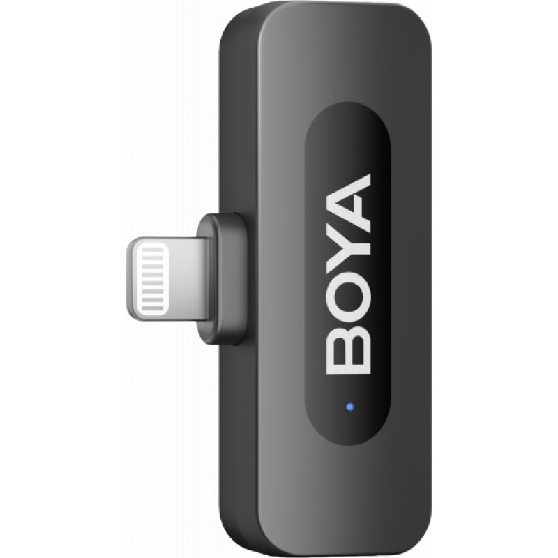 Бездротовий петличний мікрофон BOYA BY-V3 Lightning Black