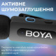 Бездротовий петличний мікрофон BOYA BY-V3 Lightning Black