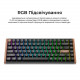 Клавиатура беспроводная Keychron K2 HE Magnetic Switch Black RGB (K2H-F1-UA)