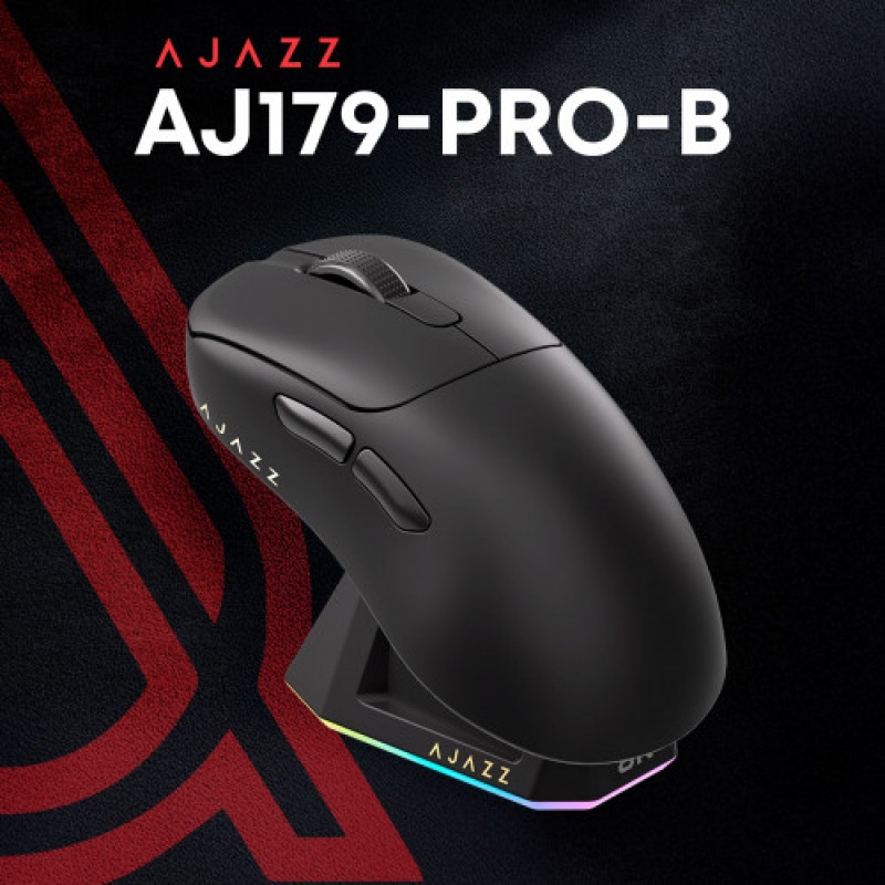 Мышь беспроводная Ajazz AJ179Pro Black (AJ179-PRO-B)