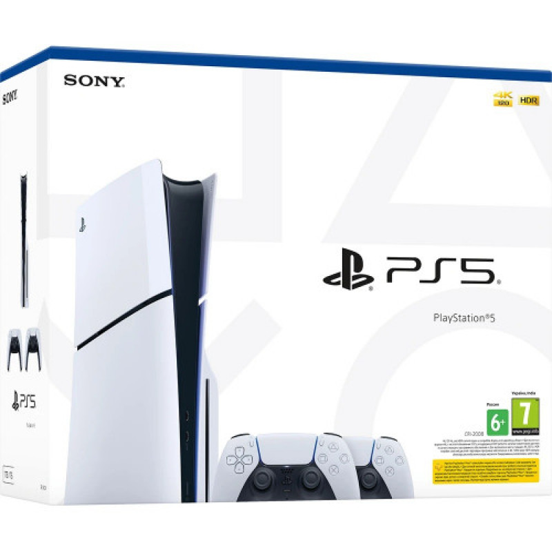 Игровая приставка Sony PlayStation 5 Slim Blu-ray (1000049734)