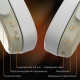 Bluetooth-гарнітура Ajazz AHM09 MAX 3-Mode Grey (AHM09-MAX-GW)