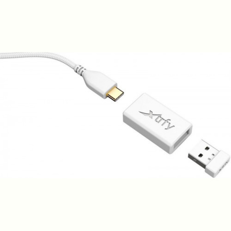 Миша бездротова Xtrfy M42 RGB Wireless White (M42W-RGB-WHITE)