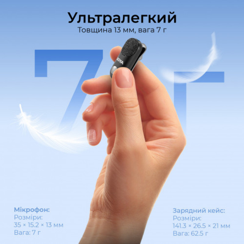 Микрофон BOYA Magic-05 Type-C Black
