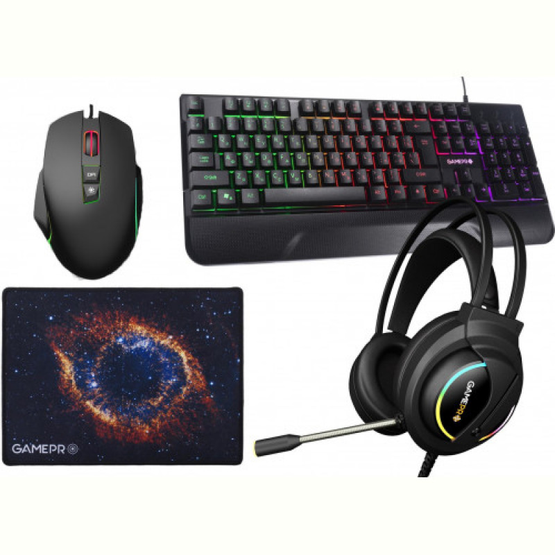 Комплект GamePro Gameset 4 в 1 USB (GS1252)