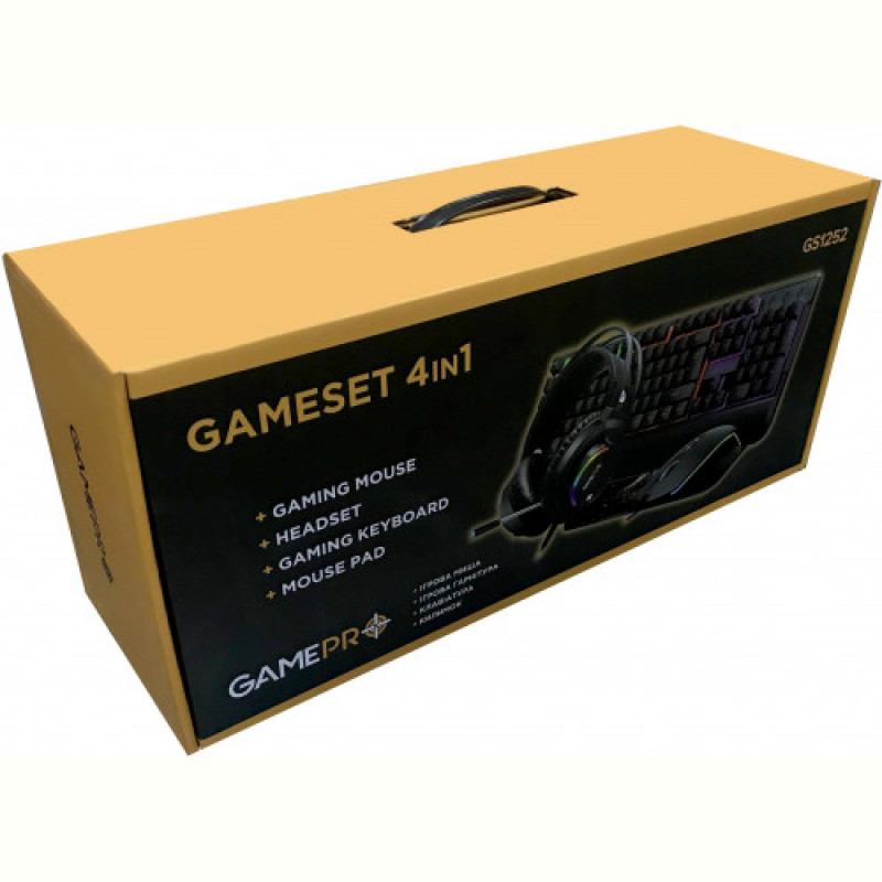 Комплект GamePro Gameset 4 в 1 USB (GS1252)