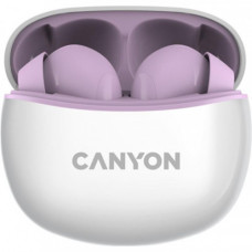 Bluetooth-гарнітура Canyon TWS-5 Purple (CNS-TWS5PU)