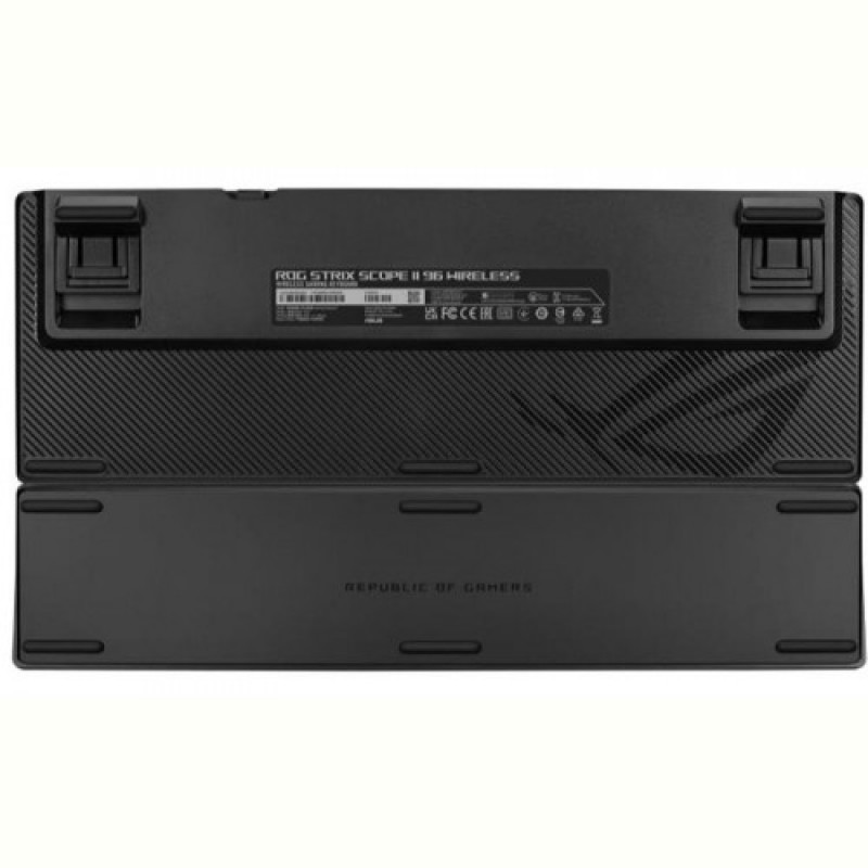 Клавіатура бездротова Asus ROG Strix Scope II 96 RGB NX Wireless Black (90MP037A-BKUA01)