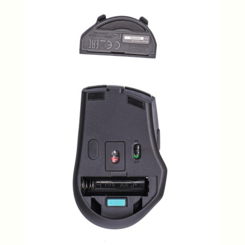 Комплект (клавіатура, мишка) бездротовий A4Tech Fstyler FG2400 Air2 Black