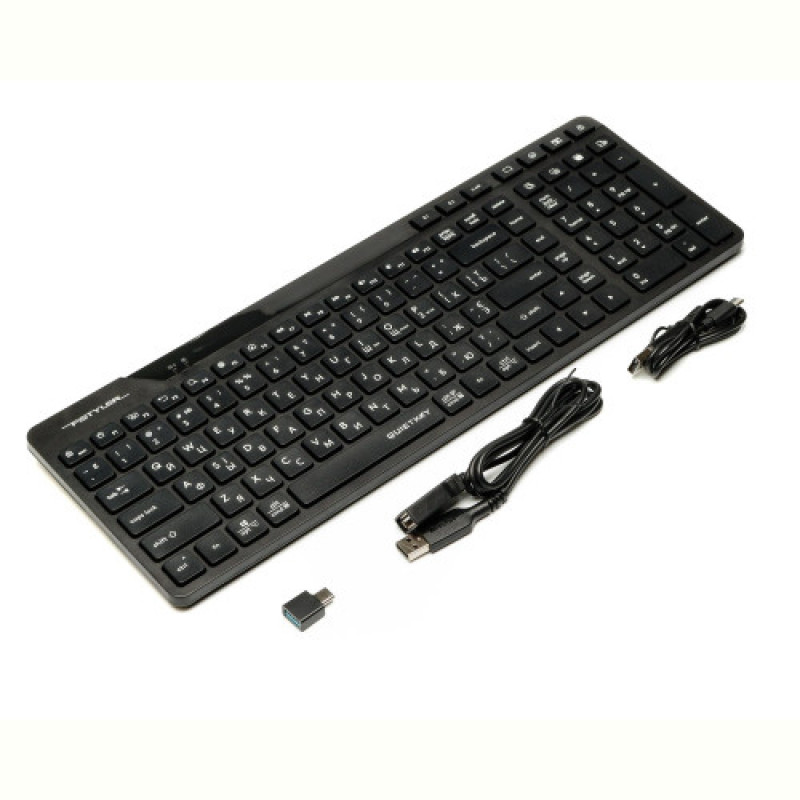 Клавіатура бездротова A4Tech FBK27C AS Black