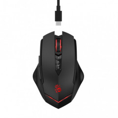 Миша бездротова Bloody R80 Plus Black