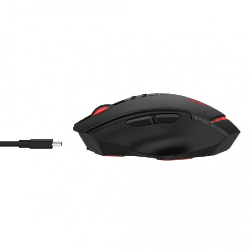 Миша бездротова Bloody R80 Plus Black