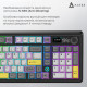 Клавиатура беспроводная Ajazz AK980 Clear Sky Switch Black (AK980-CS-BGY)