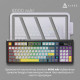 Клавиатура беспроводная Ajazz AK980 Clear Sky Switch Black (AK980-CS-BGY)