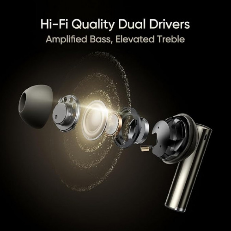 Bluetooth-гарнітура Realme Buds Air 6 Pro Titanium Twilight