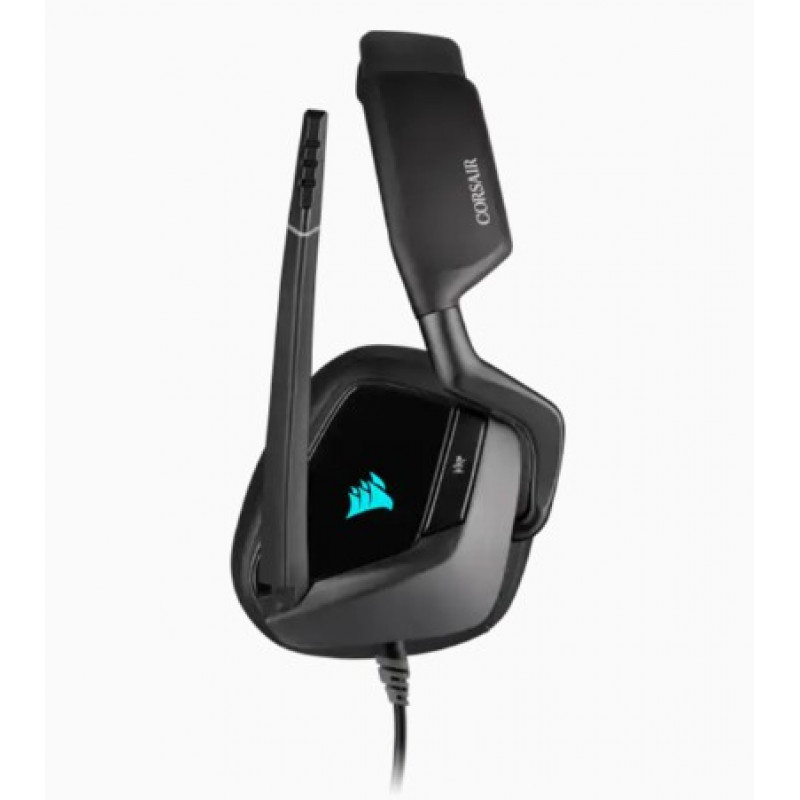 Гарнитура Corsair Void RGB Elite USB Premium Gaming Headset with 7.1 Surround Sound Carbon (CA-9011203-EU)