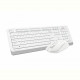 Комплект (клавіатура, миша) бездротовий A4Tech FG1012 White USB