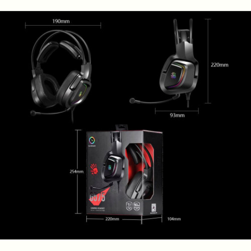 Гарнітура A4Tech Bloody G575 Black