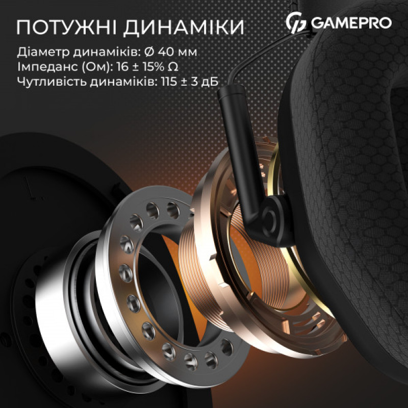 Беспроводная игровая гарнитура Gamepro Genesis Mercury Pro (HSW120B) 3-Mode