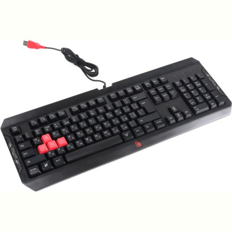 Клавиатура Bloody Q100 Ukr Black