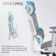 Офисное кресло OfficePro Skyline OC680-W-DG-DG
